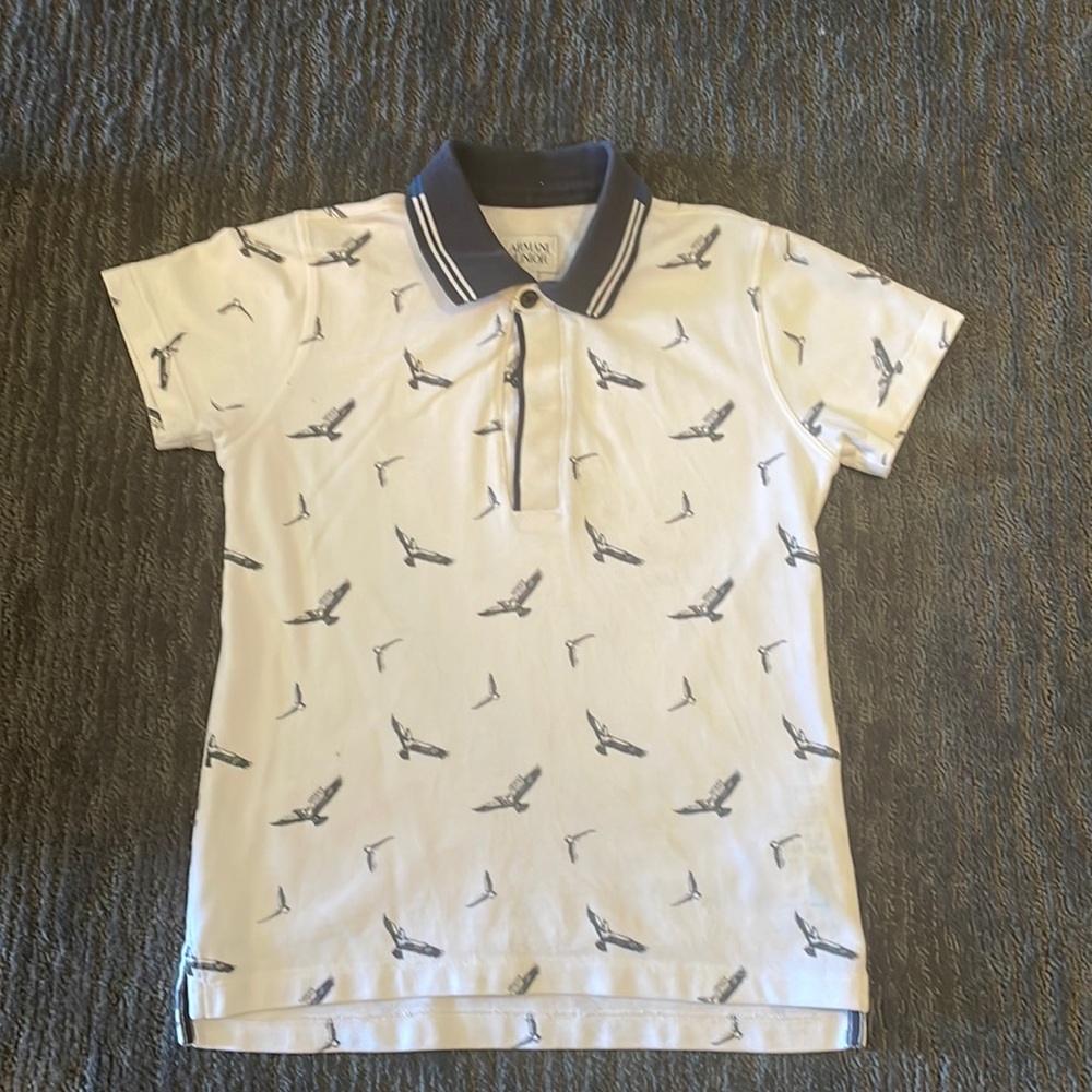 Authentic Armabi Junior polo top off boy size 6